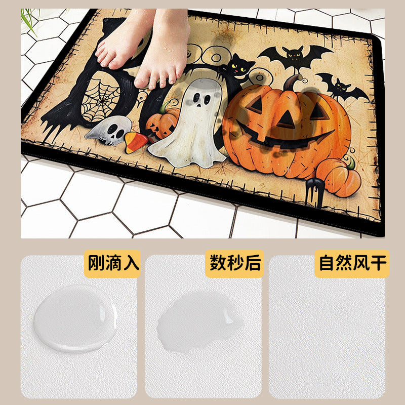 "Magic Night" Cartoon Halloween Multi-Zone Mat