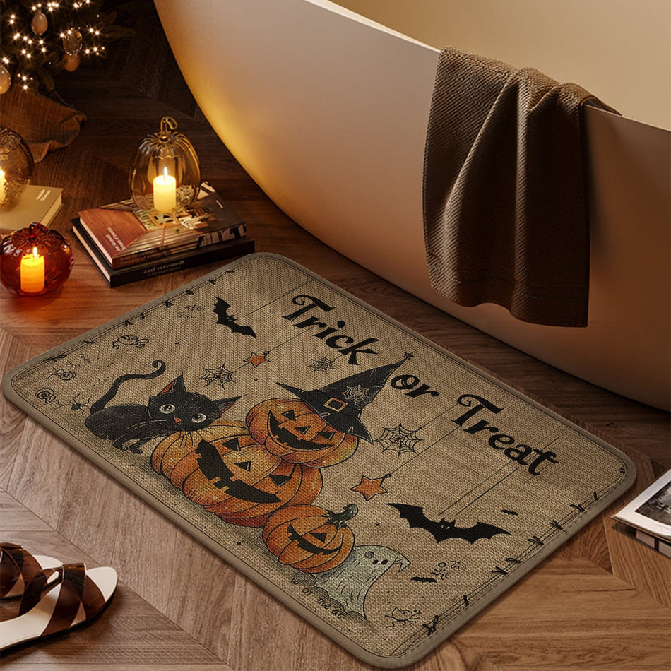 "Midnight Retro" Halloween Black Cat Series