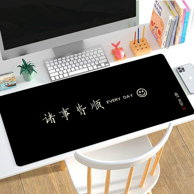 Large Stain-Resistant Non-Slip Desk Mouse Pad Mat