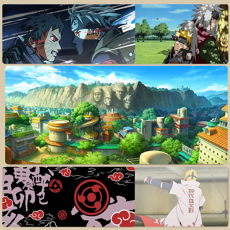 Naruto Anime Oversized Mouse Pad Desk Mat Gaming