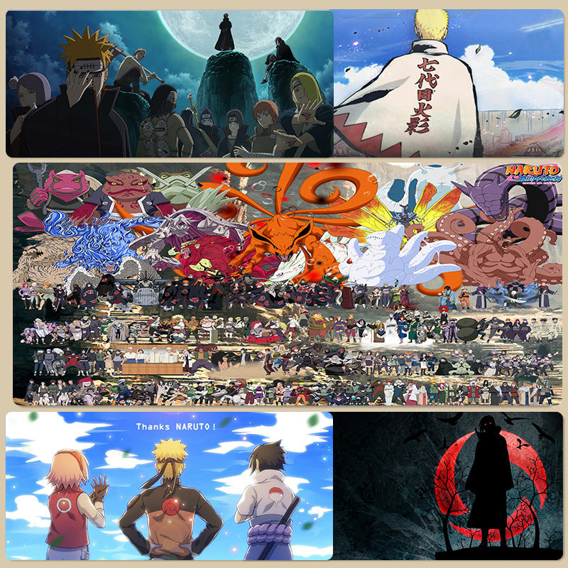Naruto Anime Oversized Mouse Pad Desk Mat Gaming