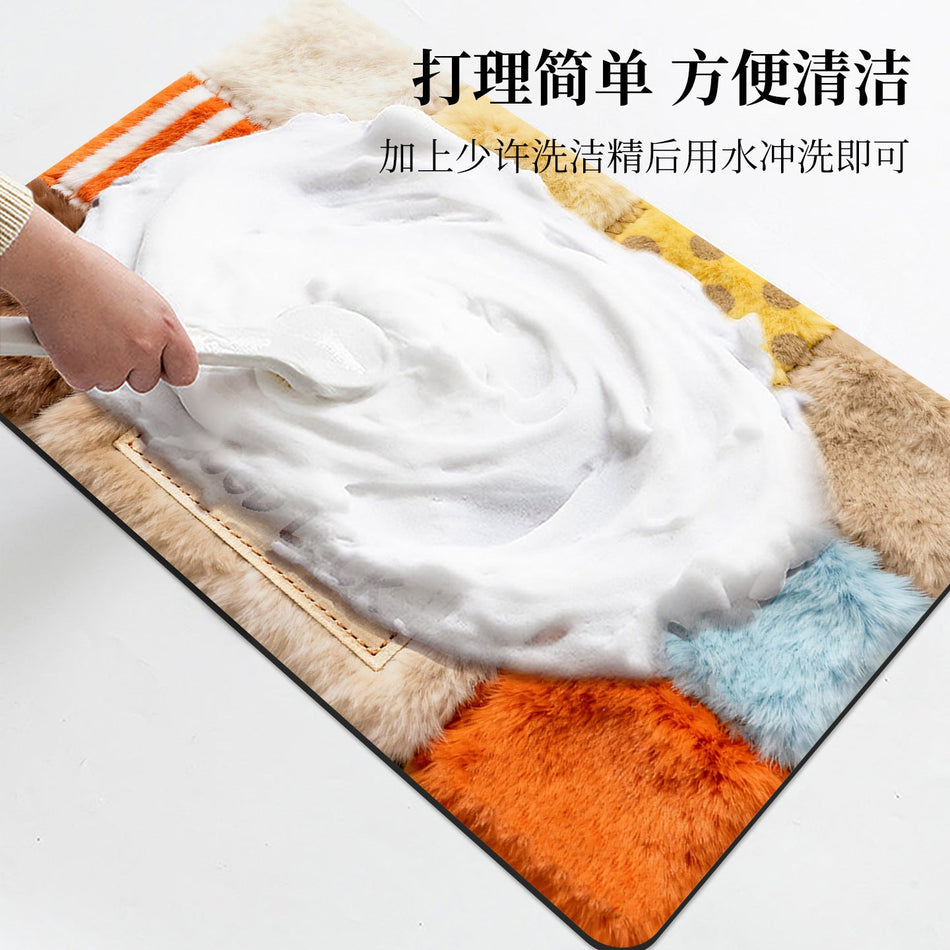 2026 "Dopamine Decor" American Elite: Multi-Zone Diatom Mud Mat