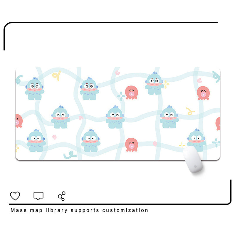 Mermaid Cute Oversized Mouse Pad Desk Mat Girls