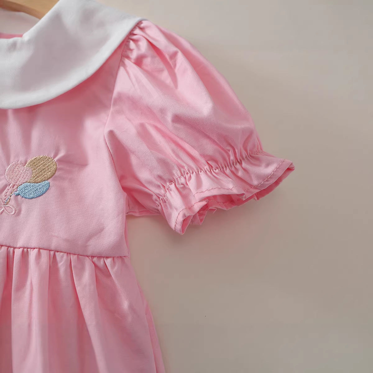 Girls Doll Collar Cotton Dress 2026 Summer Princess – Summer Kids Fashion Nepal | Tudoholic