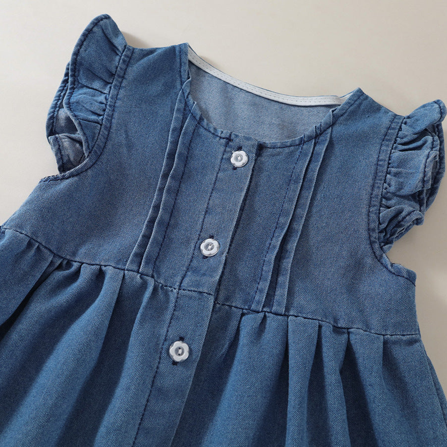 Girls Suspender Skirt Set Western Autumn Style – Spring Autumn Kids Fashion Nepal | Tudoholic