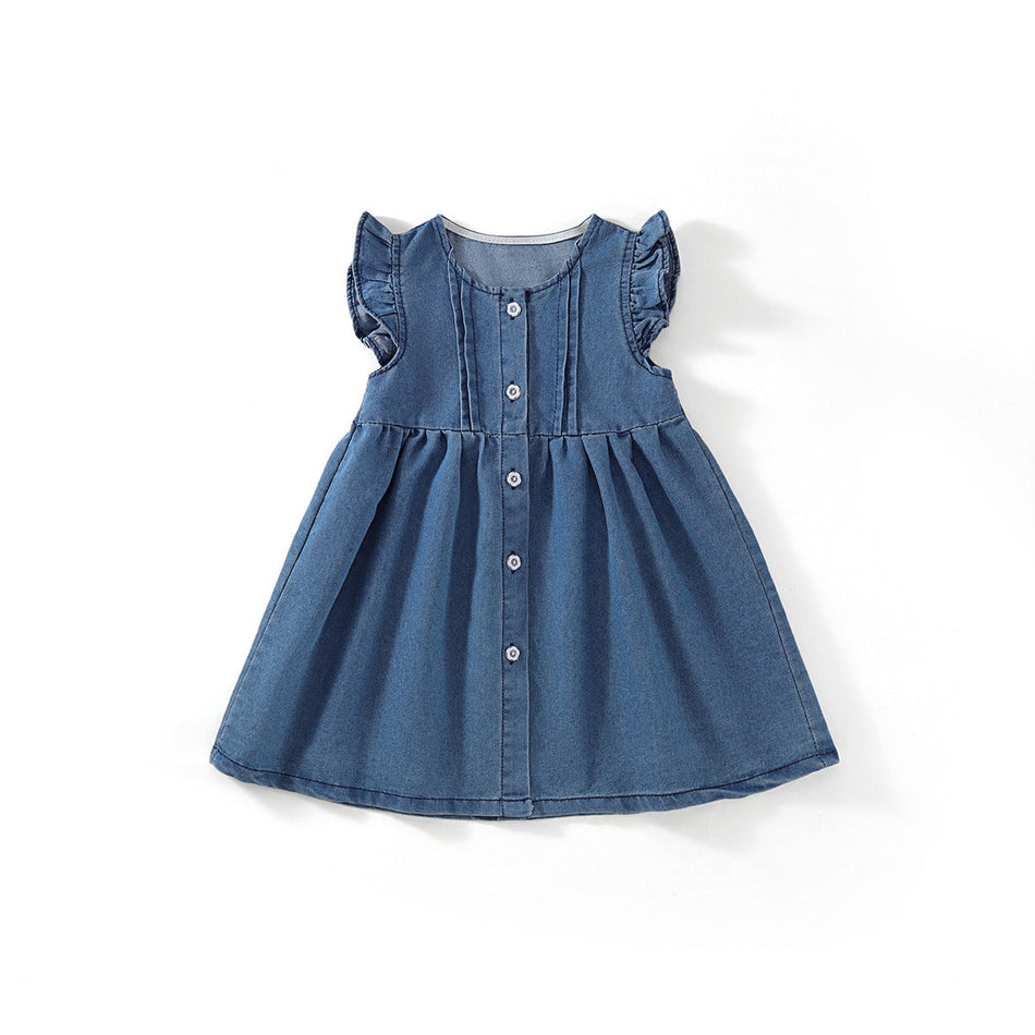 Girls Suspender Skirt Set Western Autumn Style – Spring Autumn Kids Fashion Nepal | Tudoholic