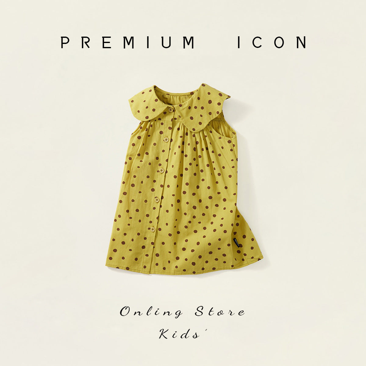 Girls Polka Dot Cotton Sleeveless Summer Dress – Summer Kids Fashion Nepal | Tudoholic