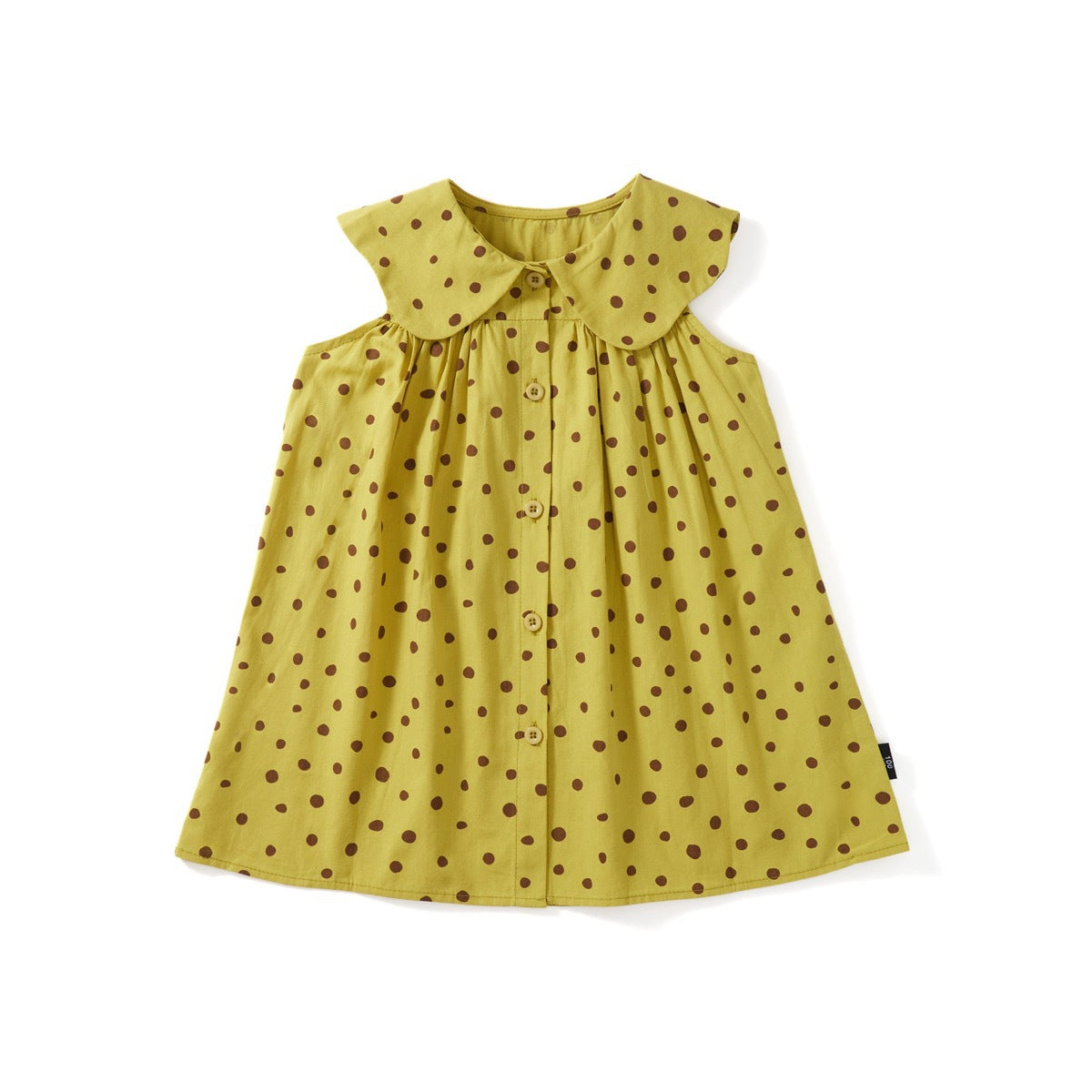 Girls Polka Dot Cotton Sleeveless Summer Dress – Summer Kids Fashion Nepal | Tudoholic