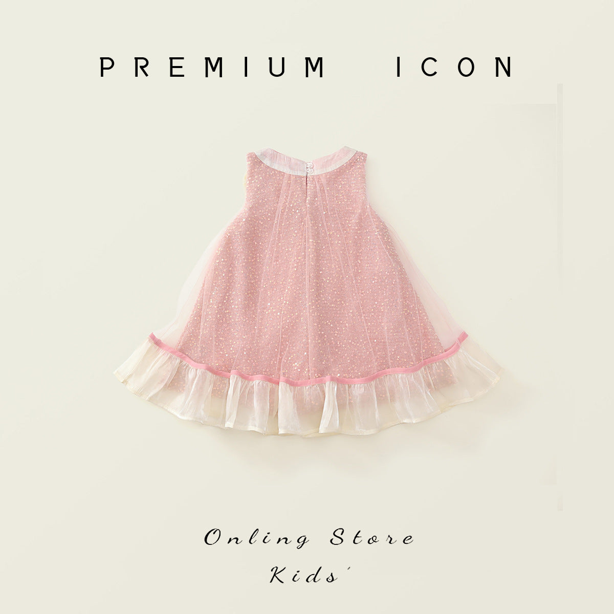 Girls Pink Sequin Bow Princess Dress Korean Style – Kids Fashion Nepal | Tudoholic