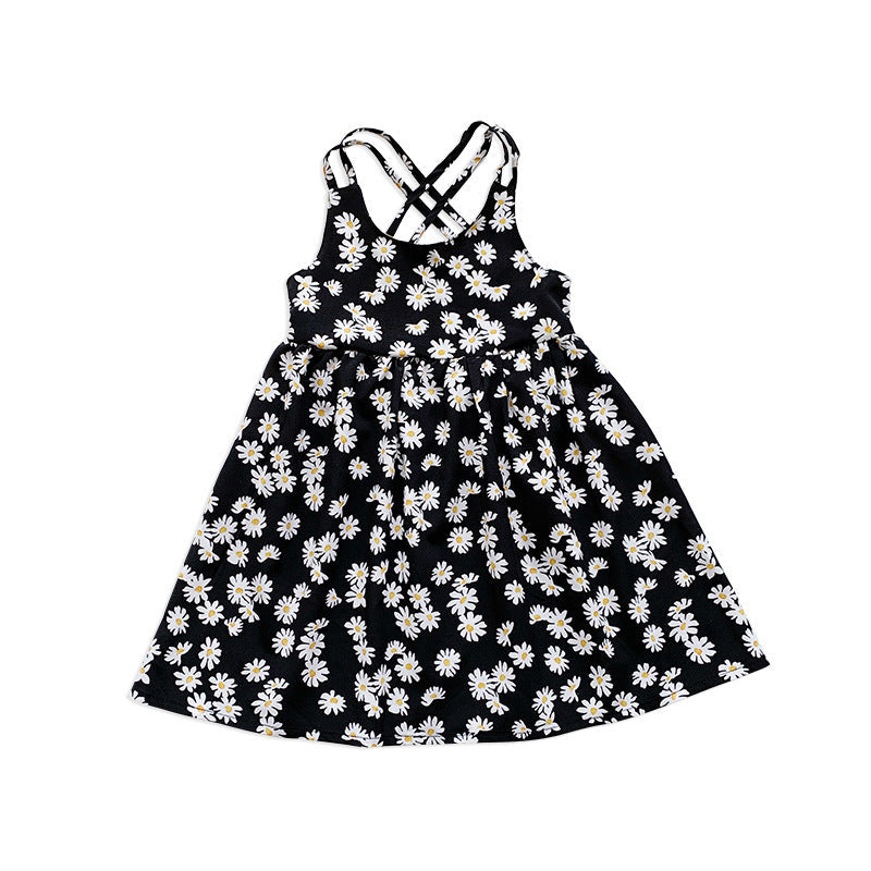 Girls Daisy Chiffon Suspender Princess Dress – Kids Fashion Nepal | Tudoholic