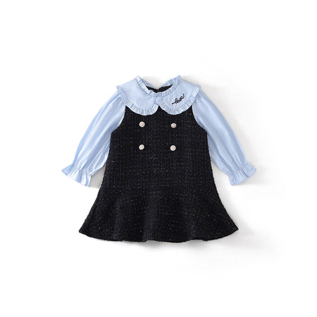 Girls Spring Two-Piece Set Korean Style Outfit – Spring Autumn Kids Fashion Nepal | Tudoholic
