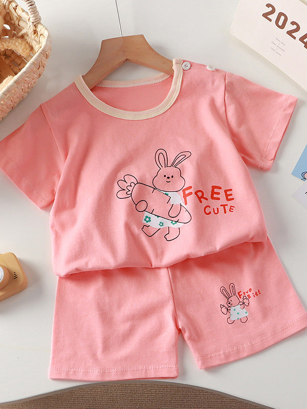 Kids Cotton Shorts Set Summer Unisex Outfit – Summer Kids Fashion Nepal | Tudoholic
