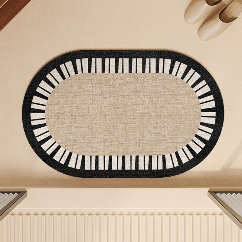 "Art Deco" Elite: Oval Soft Diatomite Bathroom Series