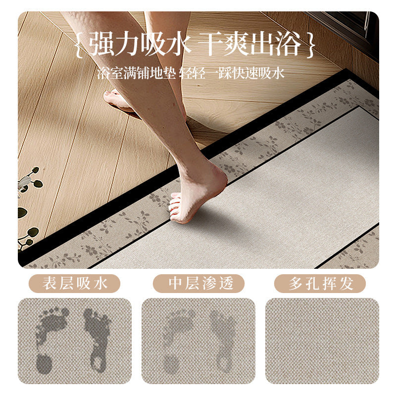 "Ultra-Dry" Elite: Super-Strong Diatomite Bathroom Mat