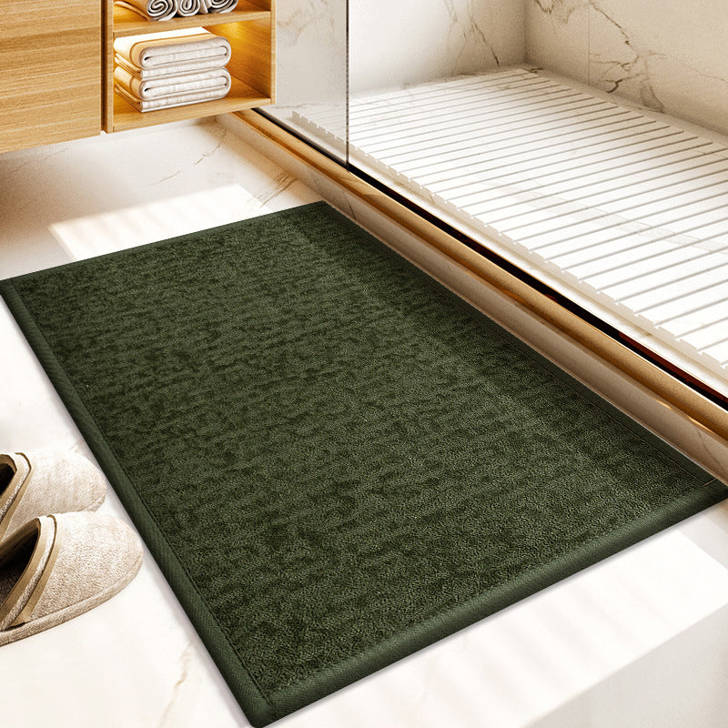 "Winter Blossom" Series: 3D Snowflake Velvet Luxury Mat