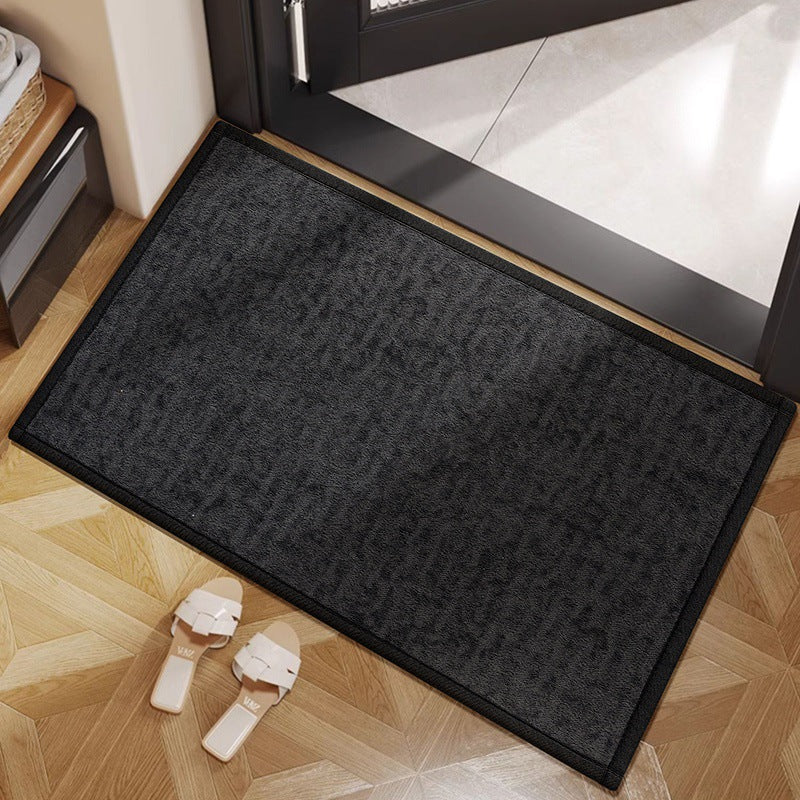 "Winter Blossom" Series: 3D Snowflake Velvet Luxury Mat