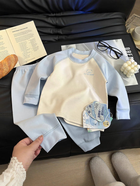 Kids Thick Cotton Base Layer Set 320g Warm Outfit – Kids Fashion Nepal | Tudoholic