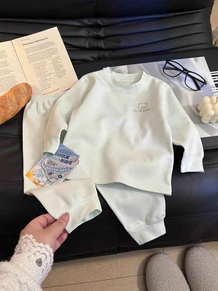 Kids Thick Cotton Base Layer Set 320g Warm Outfit – Kids Fashion Nepal | Tudoholic