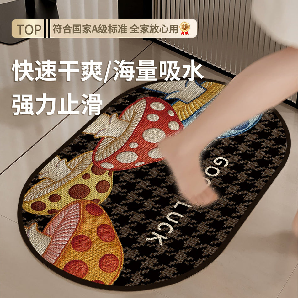 "Playful Heritage" Series: American Cartoon Imitation Linen Mat
