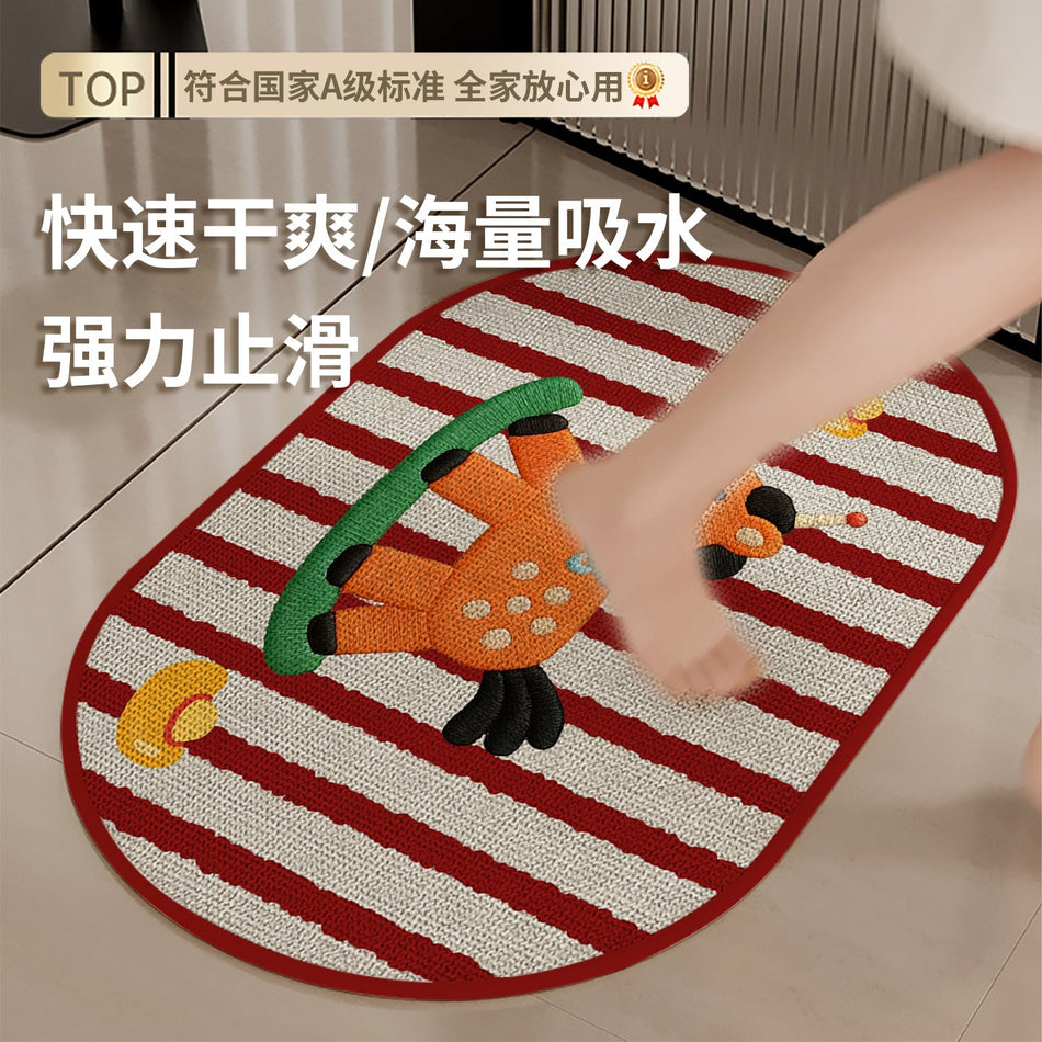 "Celestial Steed" Series: Year of the Horse Imitation Linen Mat