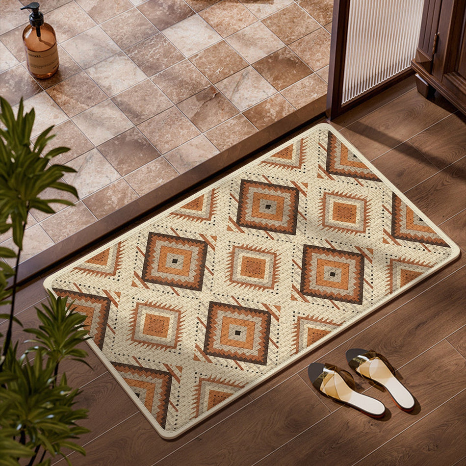 "Artisan Weave" Elite: High-Grade Thickened Linen-Style Mat