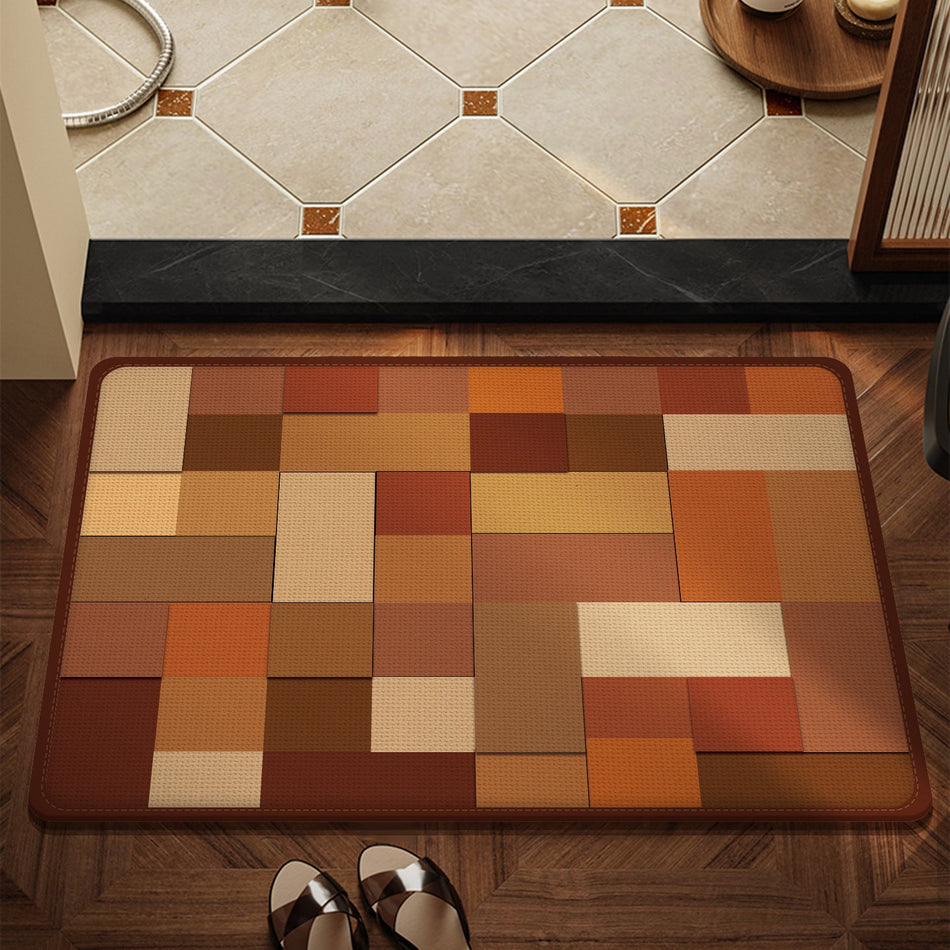 "Heritage Weave" Series: American Retro Imitation Linen Mat