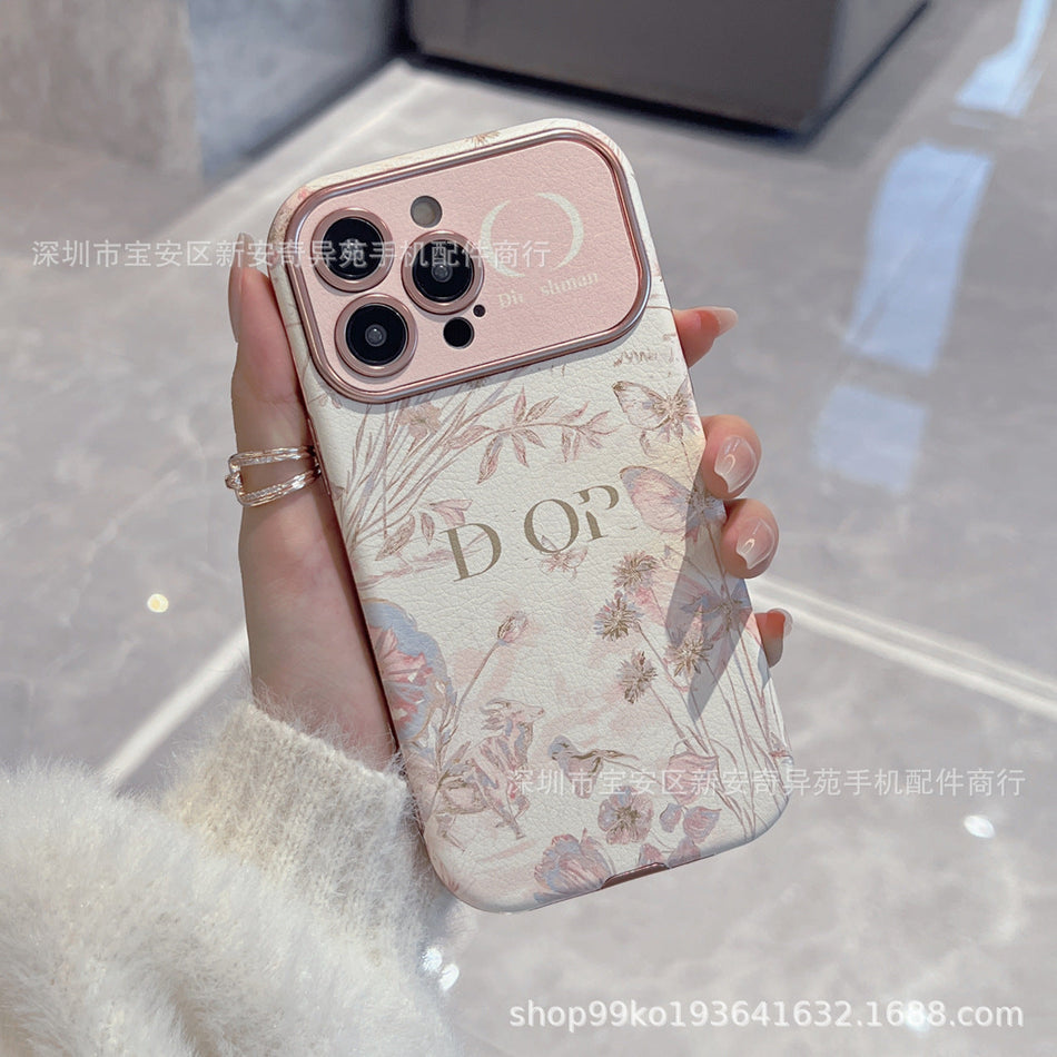 Chanel-Style Floral Case for iPhone 17 Pro Max