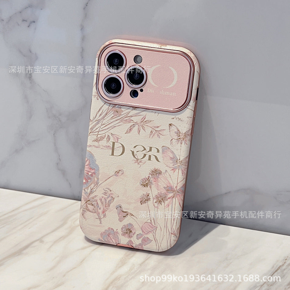 Chanel-Style Floral Case for iPhone 17 Pro Max