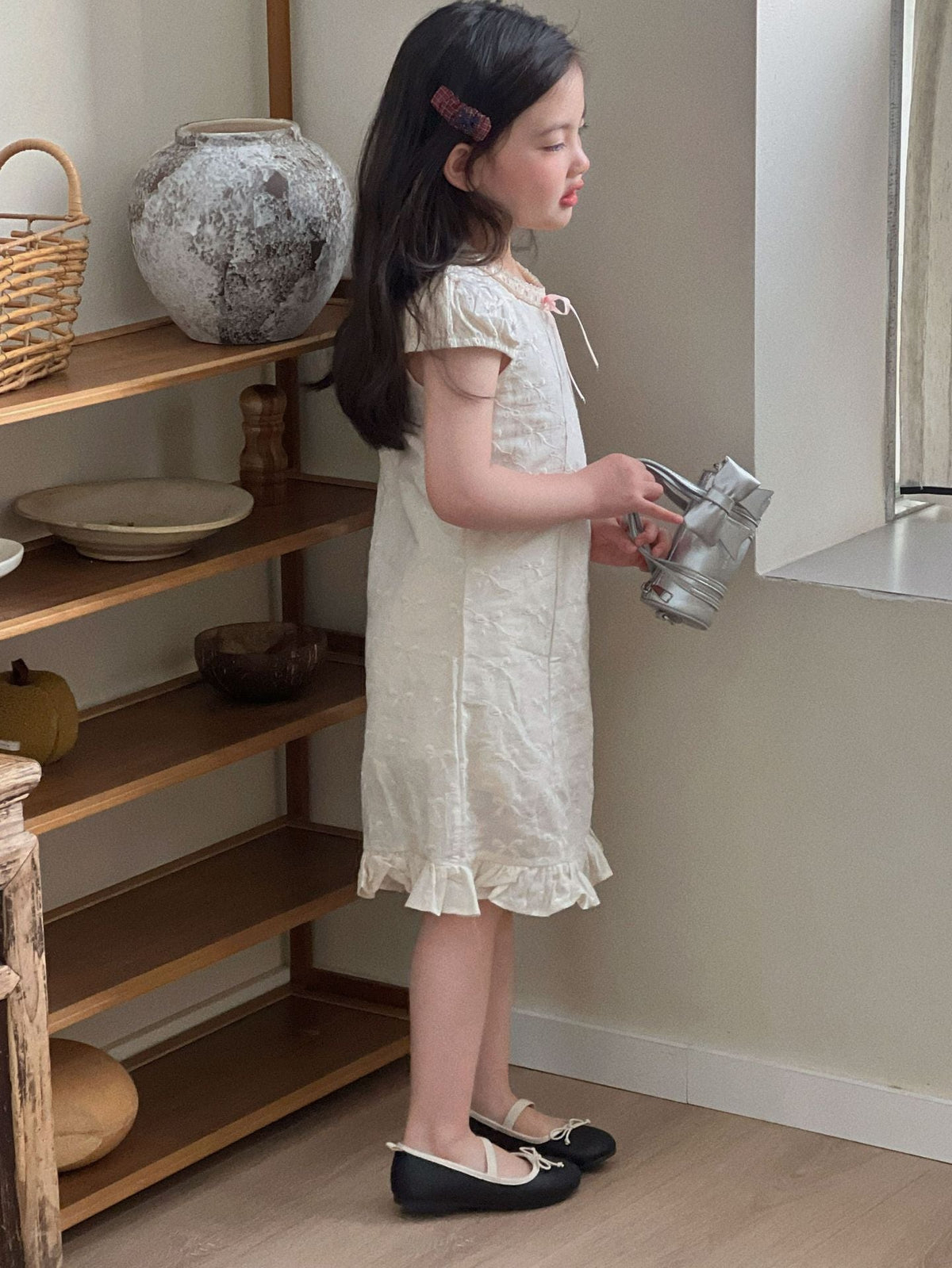 Girls Ballet Bow Dress Korean Doll Skirt Summer 2026 – Summer Kids Fashion Nepal | Tudoholic