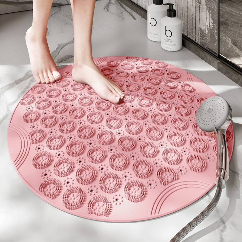 "Orbital Luxury" Series: Round High-Grip Safety Mat