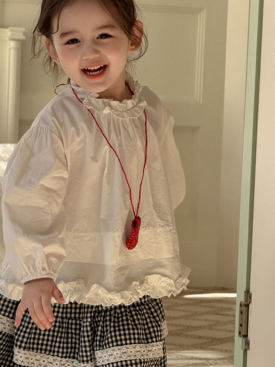 Girls Embroidered Flower Shirt Princess Top 2026 – Kids Fashion Nepal | Tudoholic