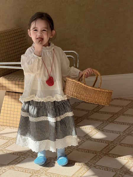 Girls Embroidered Flower Shirt Princess Top 2026 – Kids Fashion Nepal | Tudoholic