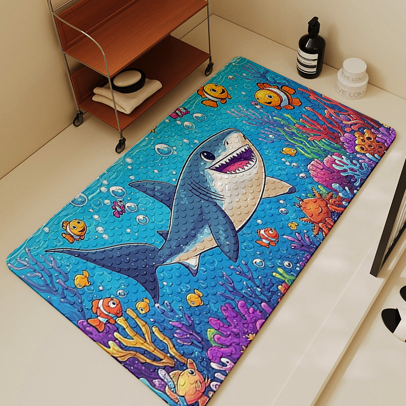 "Creative Splash" Series: Amazon Elite Spray-Printed Kids' Mat