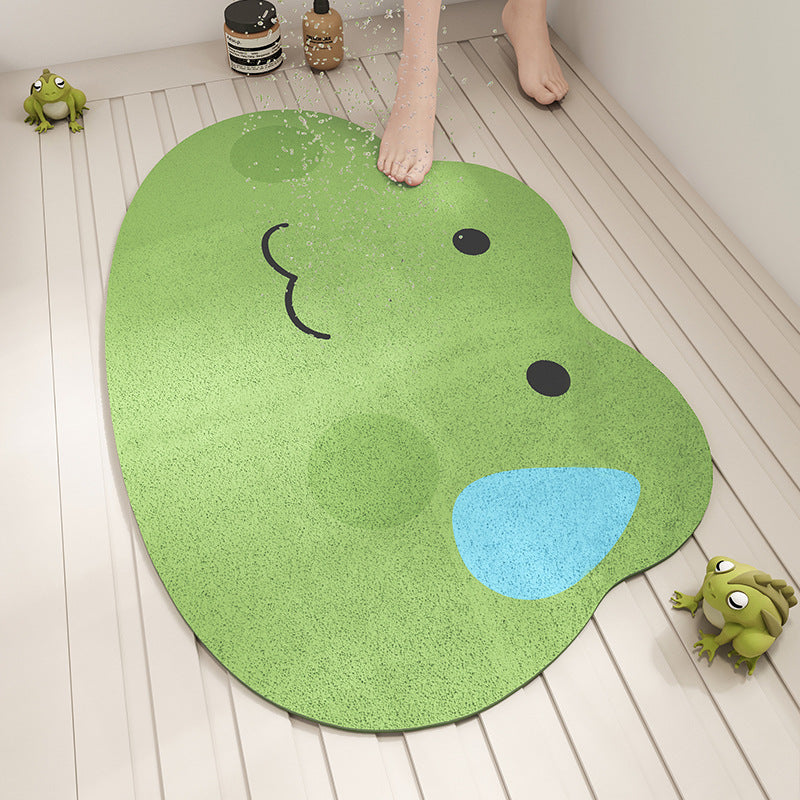 "Cloud-Drain" Elite: Silk Circle Safety & Drainage Mat
