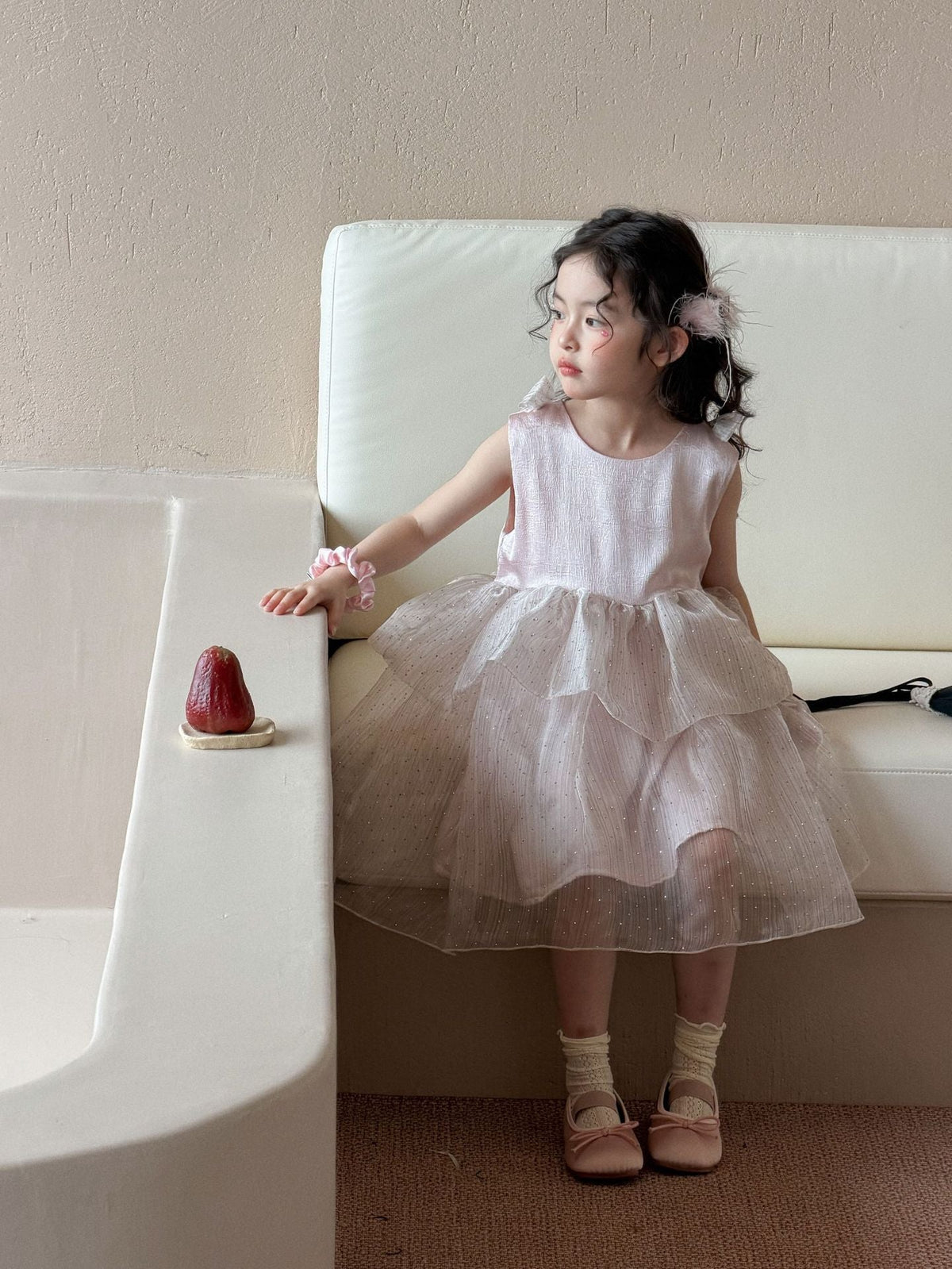 Girls Cake Tulle Princess Dress Summer 2026 – Summer Kids Fashion Nepal | Tudoholic