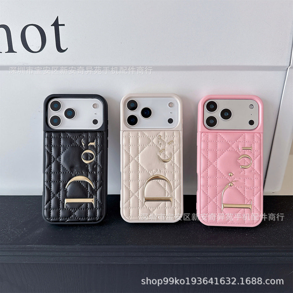 Quilted Leather Luxury Case for iPhone 17 Pro Max