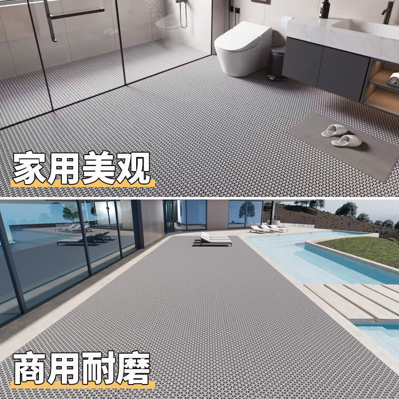 "Zhenai" Professional Series: PVC Hollow Grid Commercial Mat