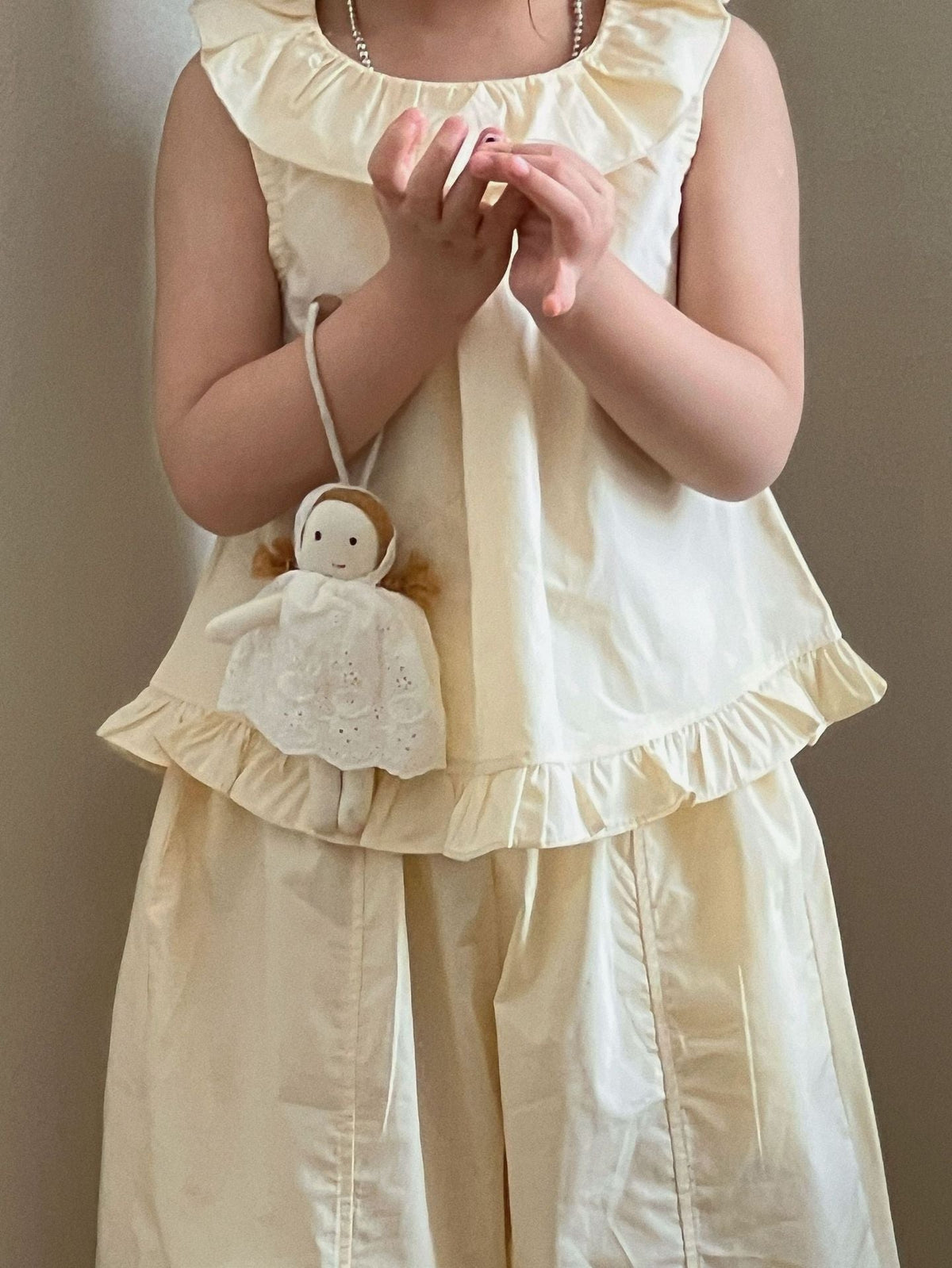 Girls Sleeveless Vest Pants Set Summer 2026 Outfit – Summer Kids Fashion Nepal | Tudoholic