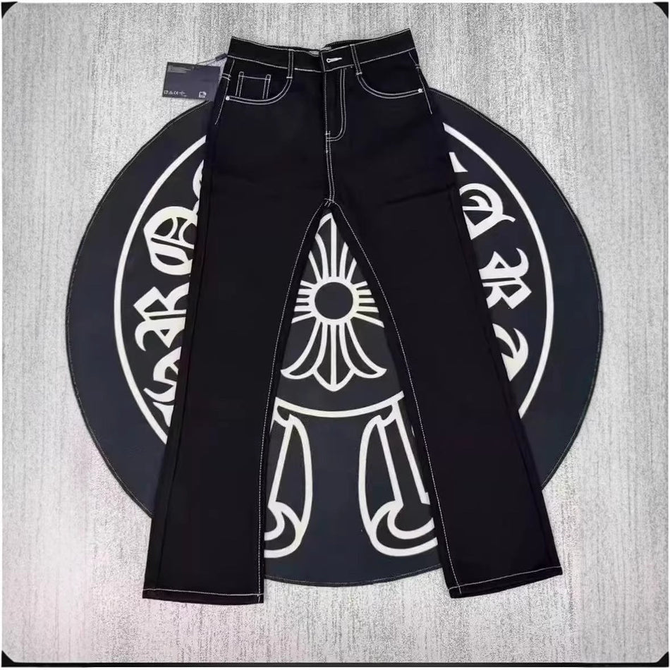 Unisex Black Skinny Stretch Cleanfit Jeans