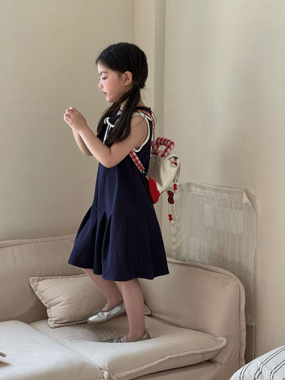 Girls Cotton Polo Pleated Skirt Dress Summer 2026 – Summer Kids Fashion Nepal | Tudoholic