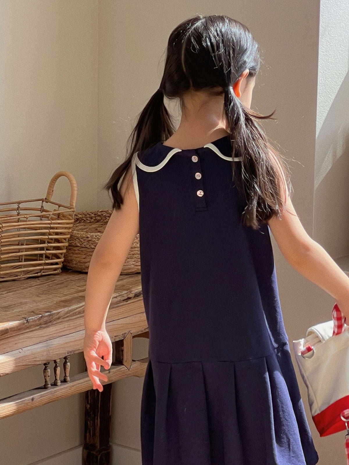 Girls Cotton Polo Pleated Skirt Dress Summer 2026 – Summer Kids Fashion Nepal | Tudoholic