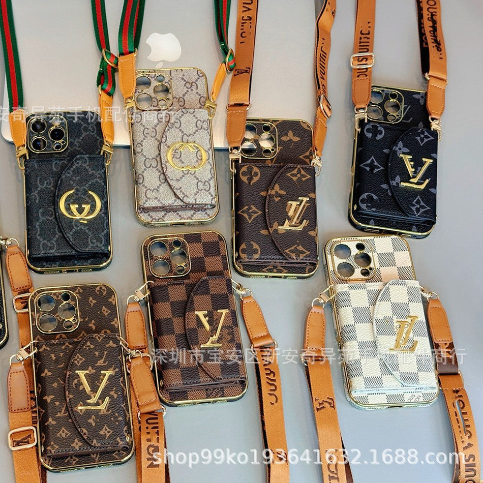 Mirror Makeup Crossbody Case for iPhone 17 Pro Max