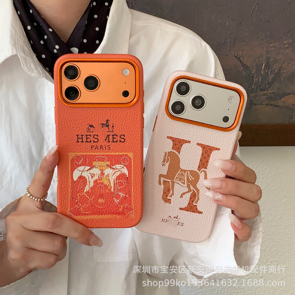 Litchi Pattern Case for iPhone 17 Pro Max