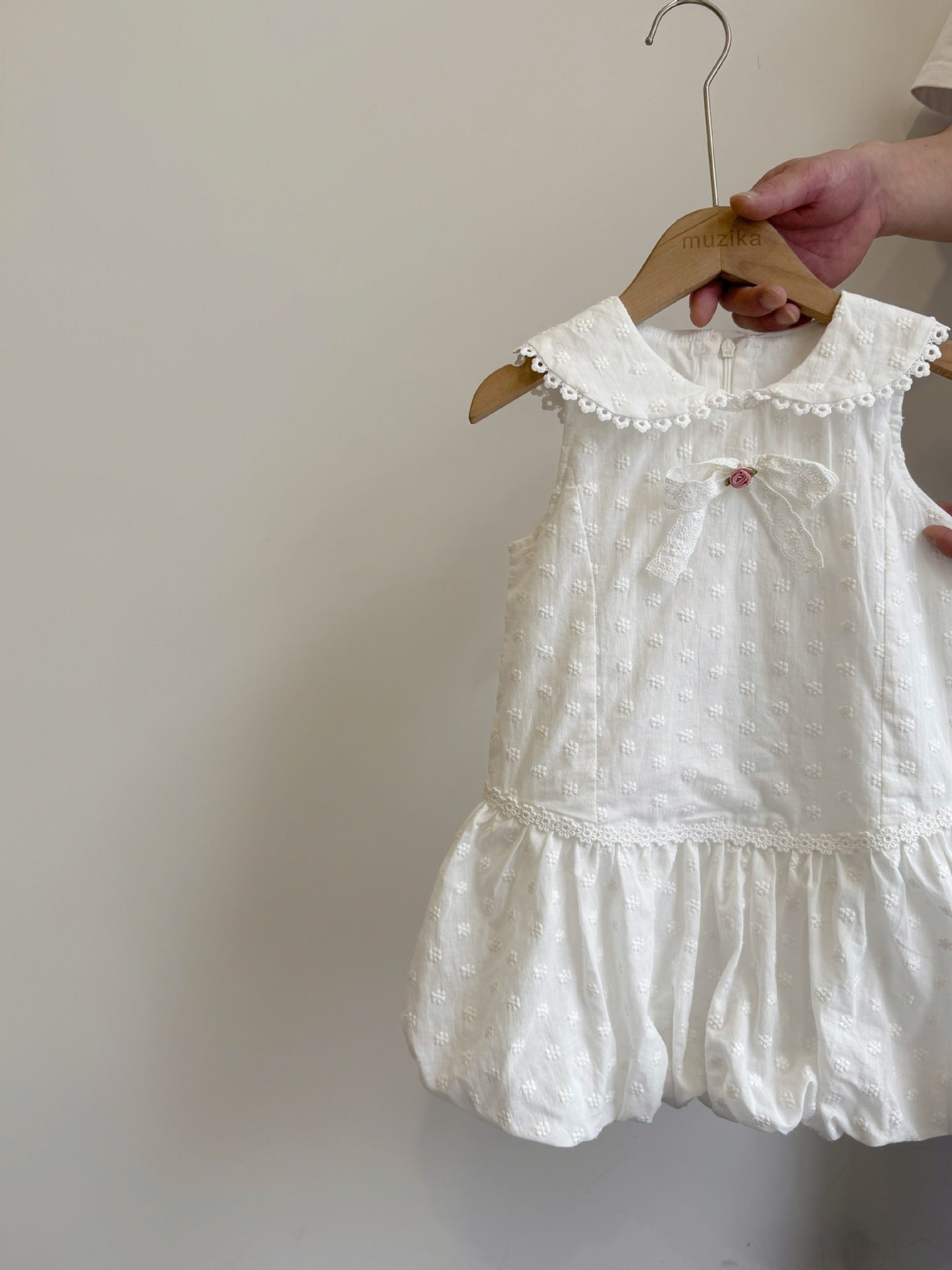 Girls Bow Shirt Dress Lace Patchwork 2026 Summer – Summer Kids Fashion Nepal | Tudoholic