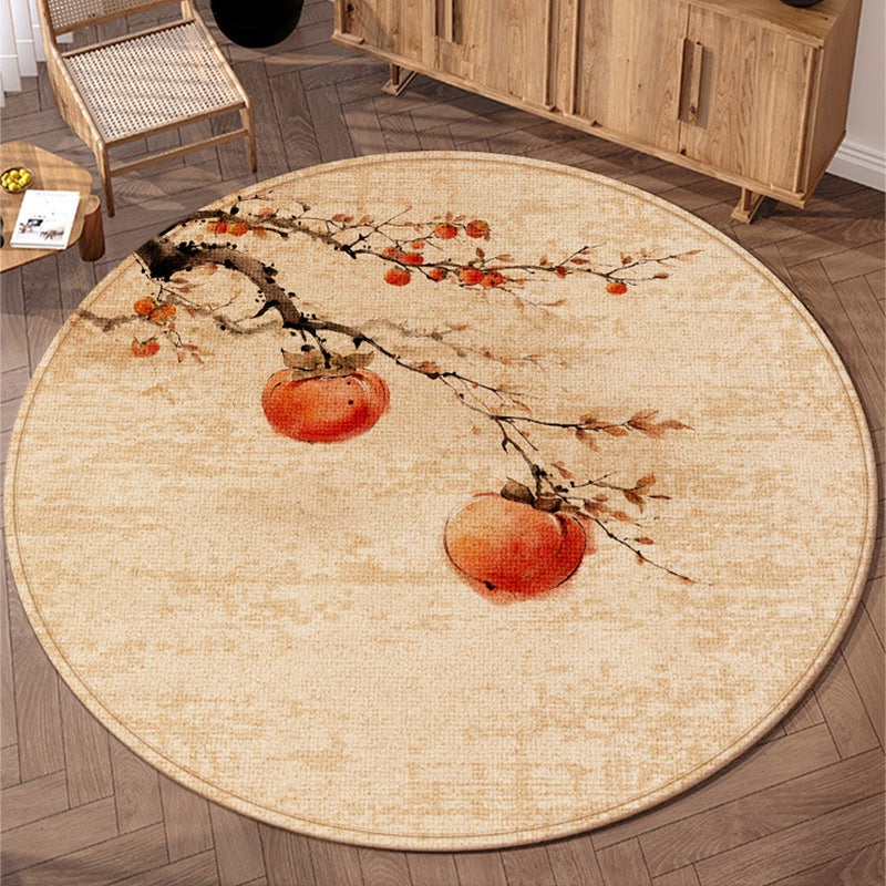 "Zen-Flow" Series: Chinese Style Simple Swivel Chair Mat