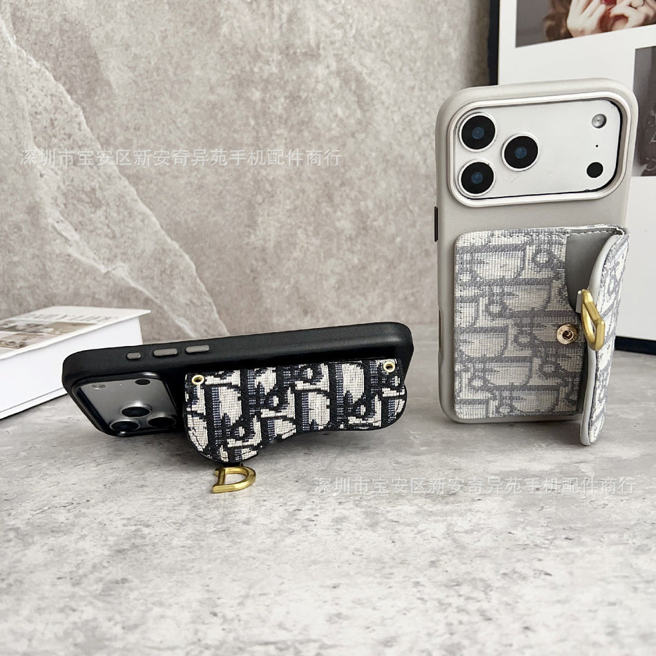 Card Holder Stand Case for iPhone 17 Pro Max