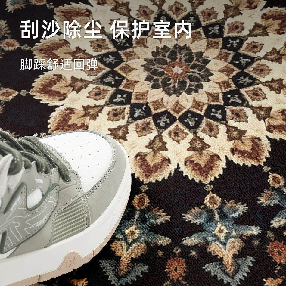 "Silk Road" Elite: Retro Ethnic Persian Round Mat