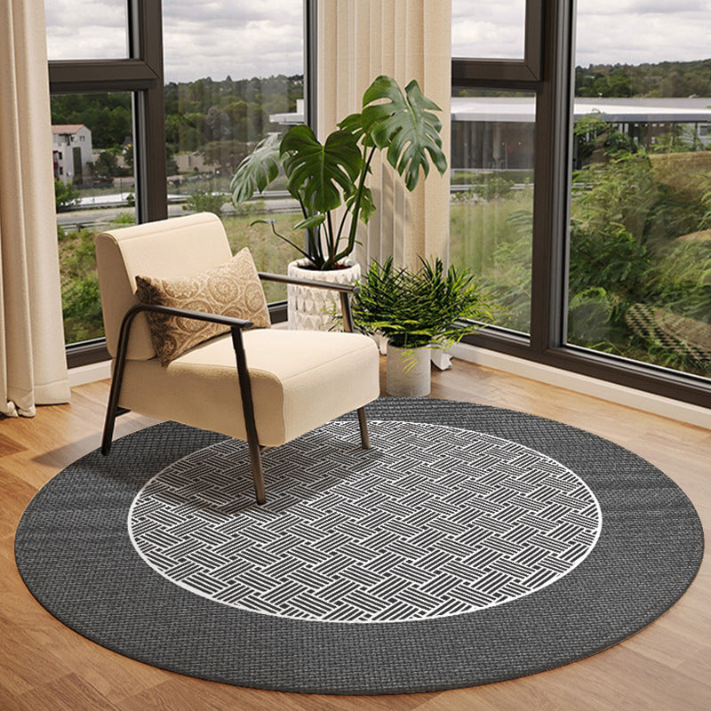 "Grand Manor" Series: Retro High-Class Round Mat