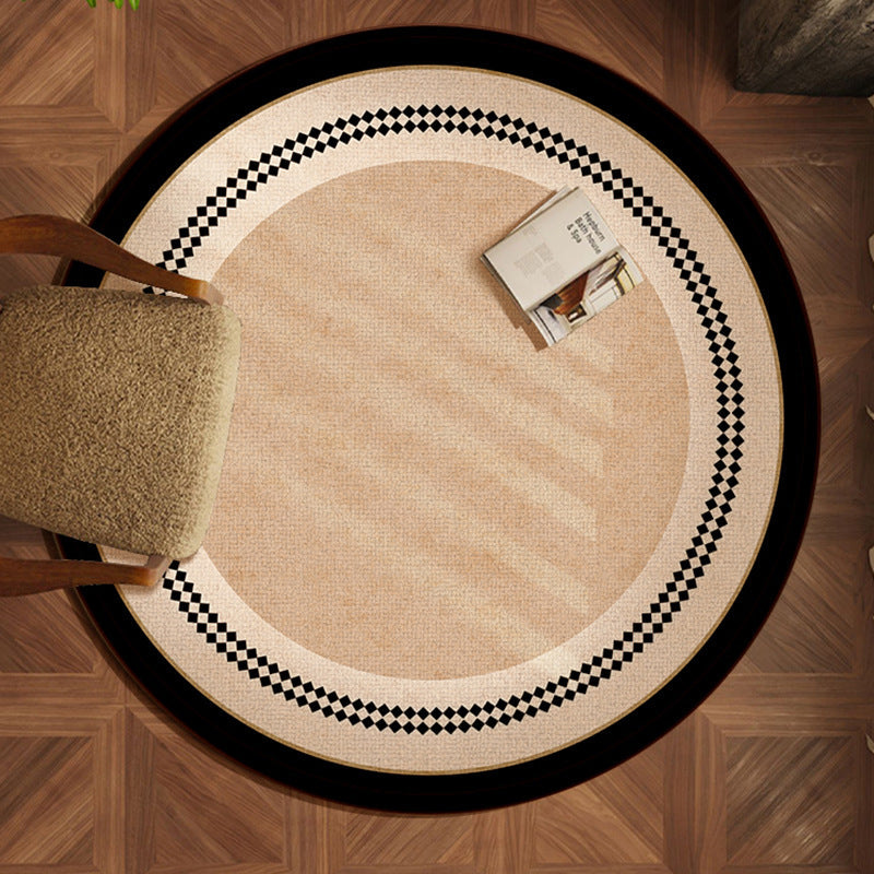 "Grand Manor" Series: Retro High-Class Round Mat