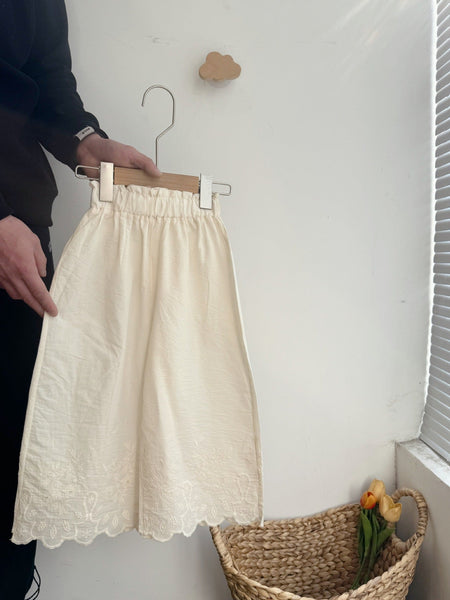 Girls Korean Suspender Set Wide Leg Pants Summer 2026 – Summer Kids Fashion Nepal | Tudoholic